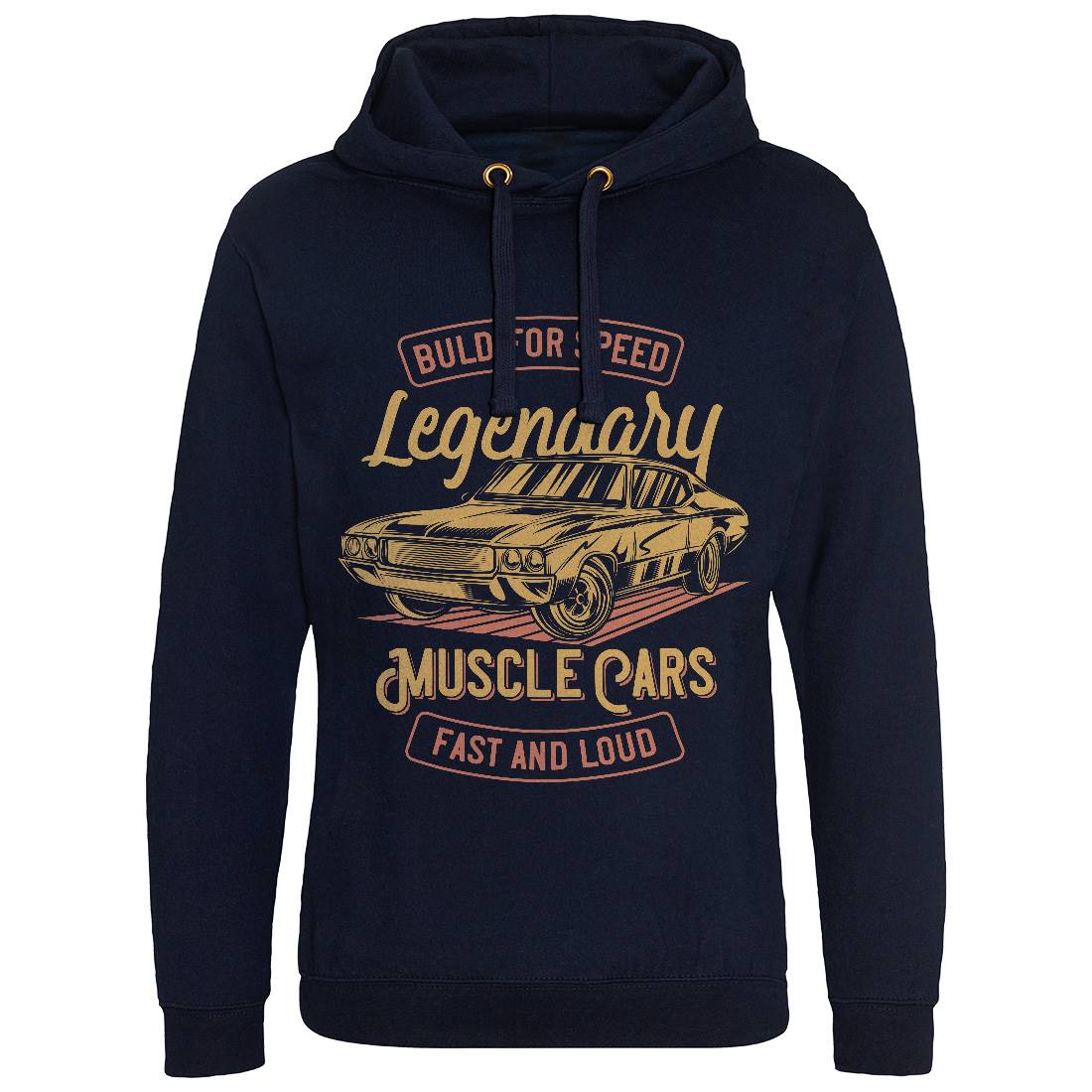 Legendary Muscle Car Mens Hoodie Without Pocket Cars B859