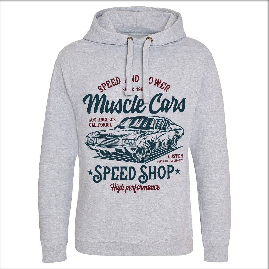 Muscle Car Speed Mens Hoodie Without Pocket Cars B860