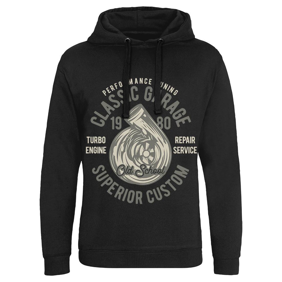 Turbo Muscle Car Mens Hoodie Without Pocket Cars B861