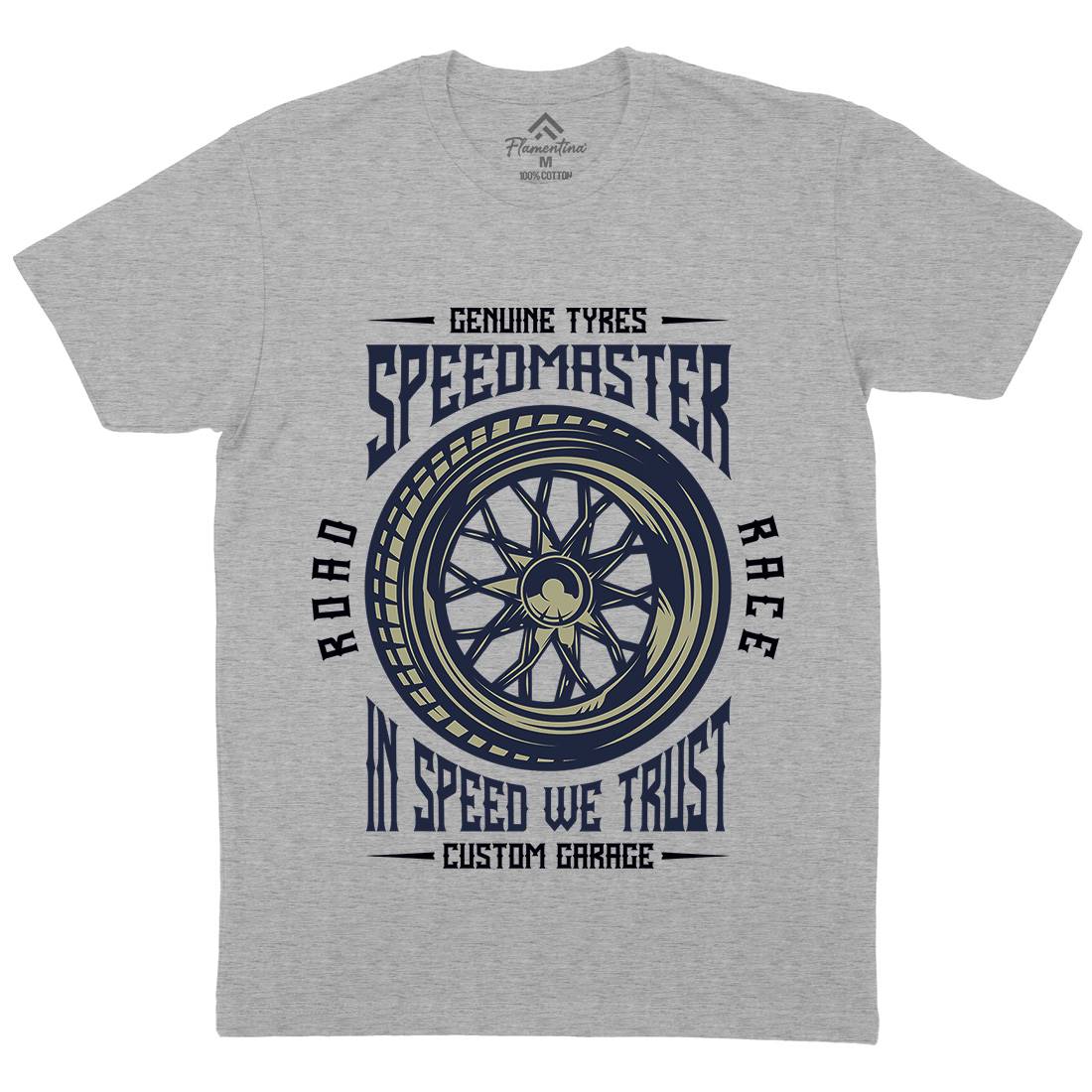 Speedmaster Muscle Car Mens Crew Neck T-Shirt Cars B865