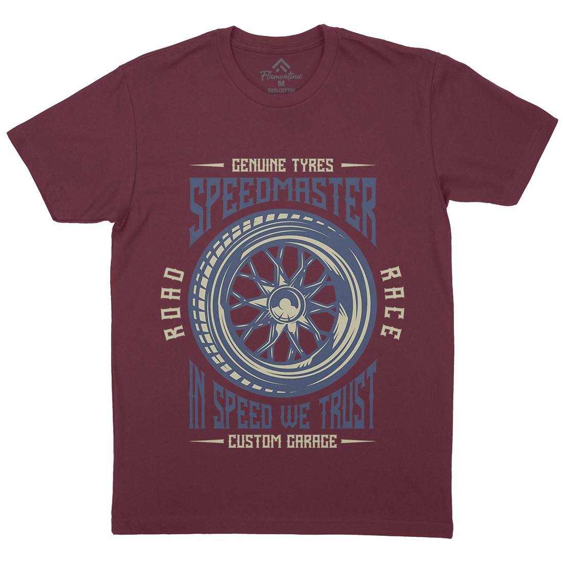 Speedmaster Muscle Car Mens Crew Neck T-Shirt Cars B865