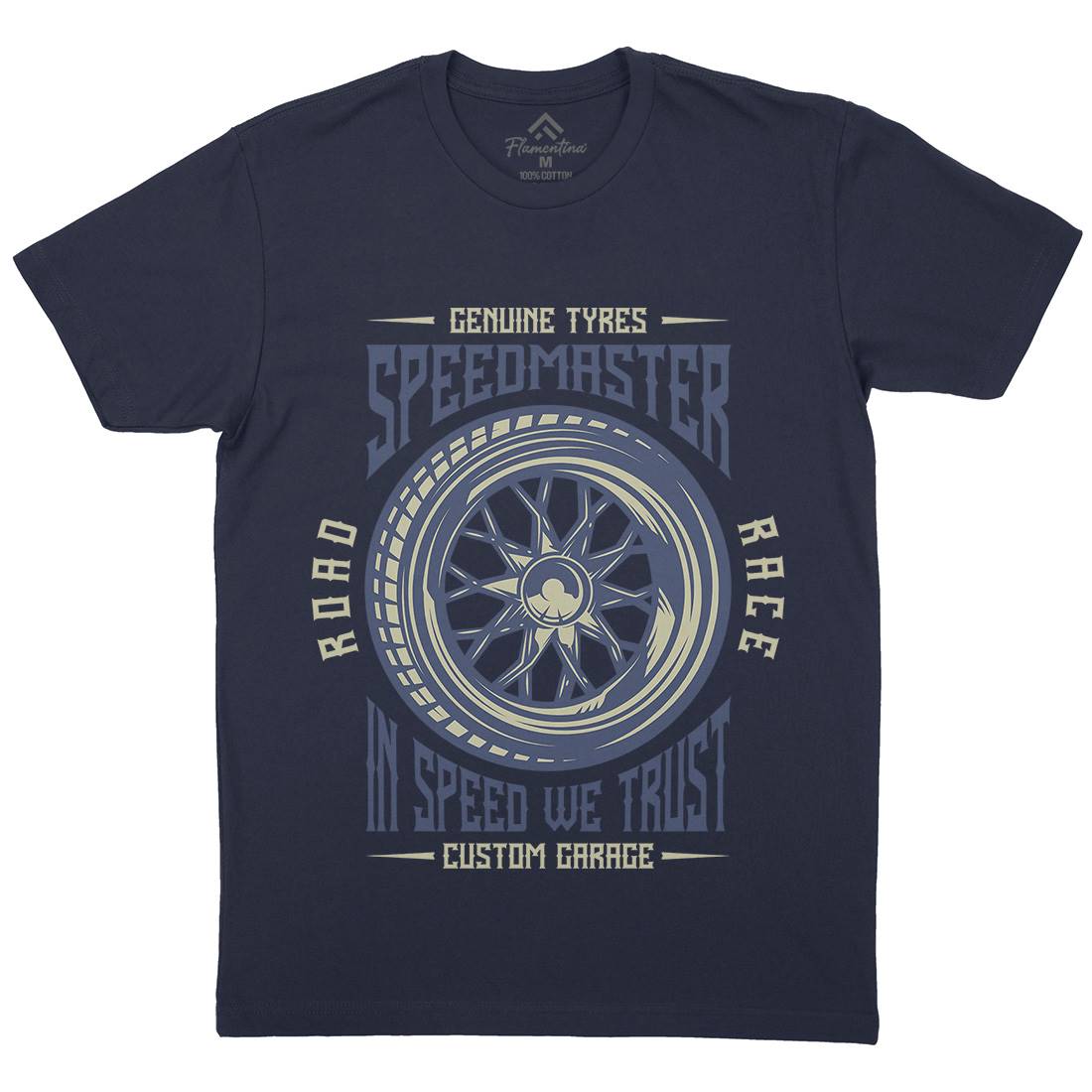 Speedmaster Muscle Car Mens Crew Neck T-Shirt Cars B865