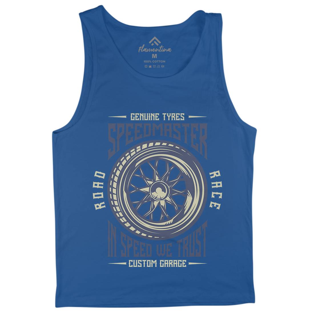 Speedmaster Muscle Car Mens Tank Top Vest Cars B865