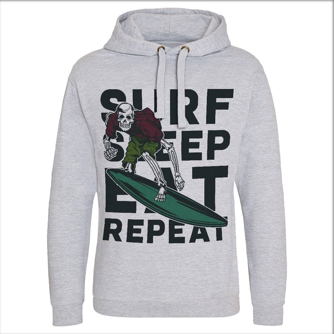 Eat Sleep Surfing Mens Hoodie Without Pocket Surf B867