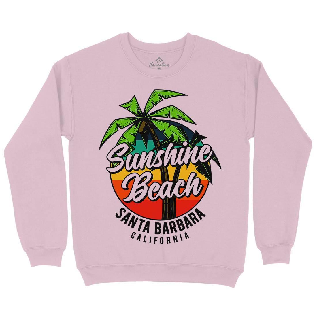 Sunshine Surfing Kids Crew Neck Sweatshirt Surf B871