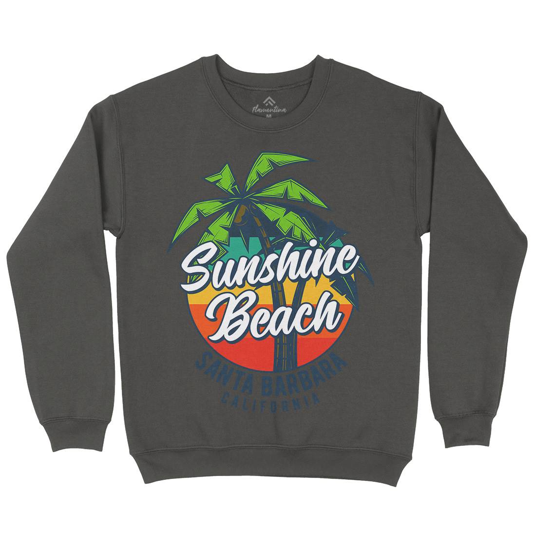 Sunshine Surfing Kids Crew Neck Sweatshirt Surf B871