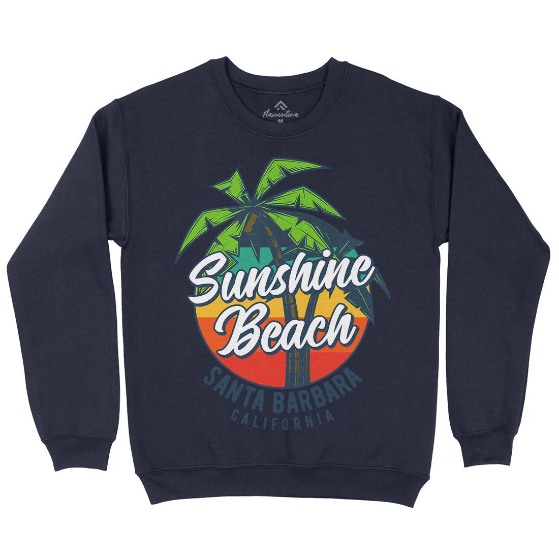 Sunshine Surfing Mens Crew Neck Sweatshirt Surf B871