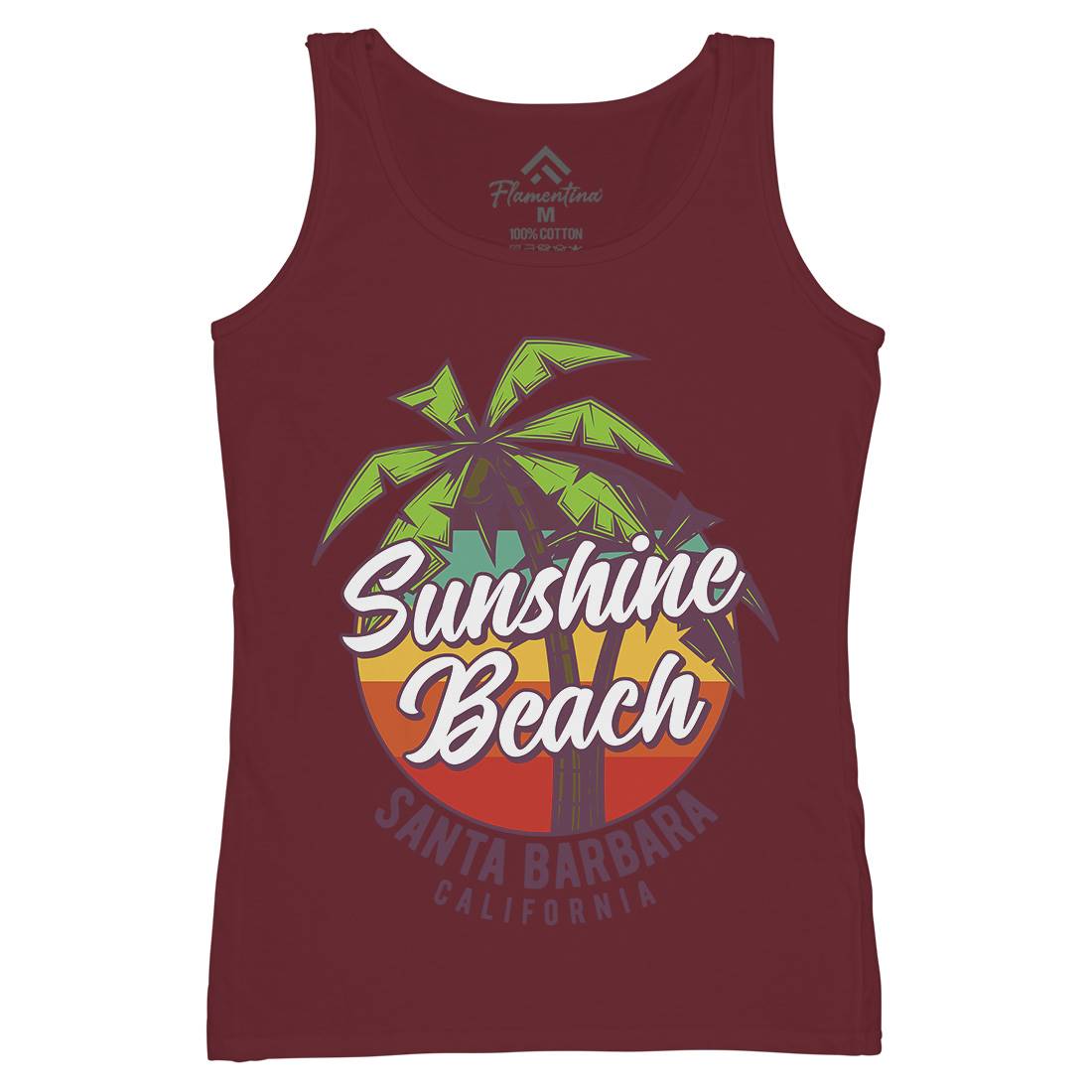 Sunshine Surfing Womens Organic Tank Top Vest Surf B871