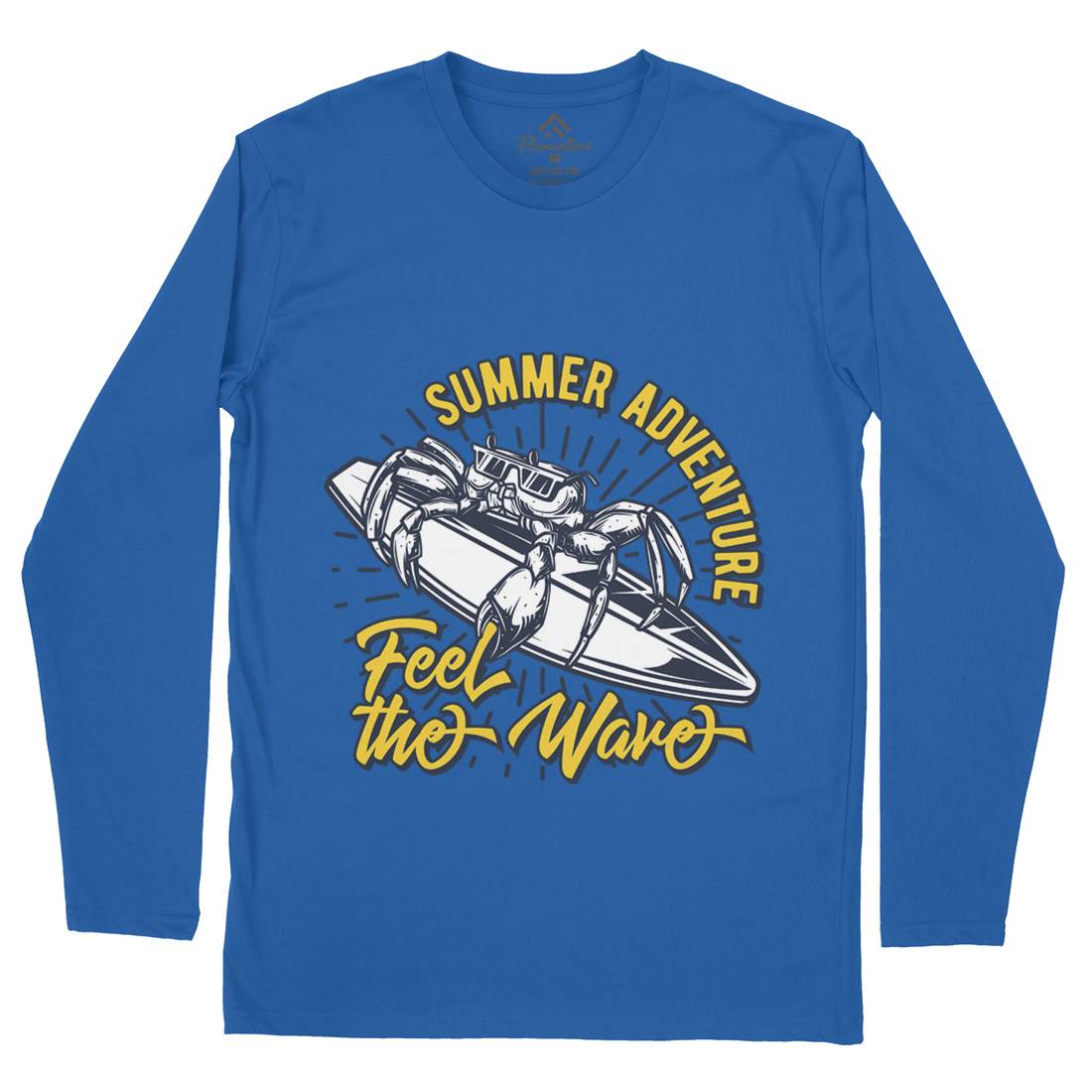 Summer Surfing Mens Long Sleeve T-Shirt Surf B876
