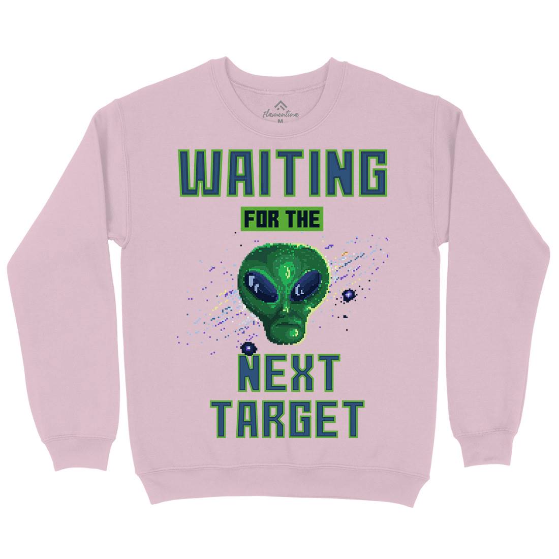 Alien Attack Kids Crew Neck Sweatshirt Space B884