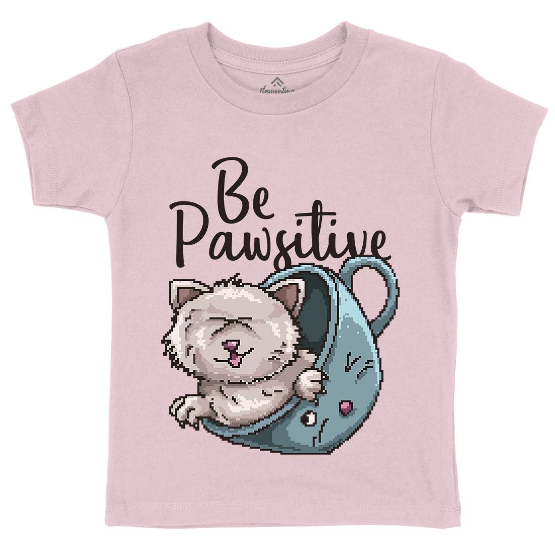 Be Pawsitive Kids Organic Crew Neck T-Shirt Animals B885