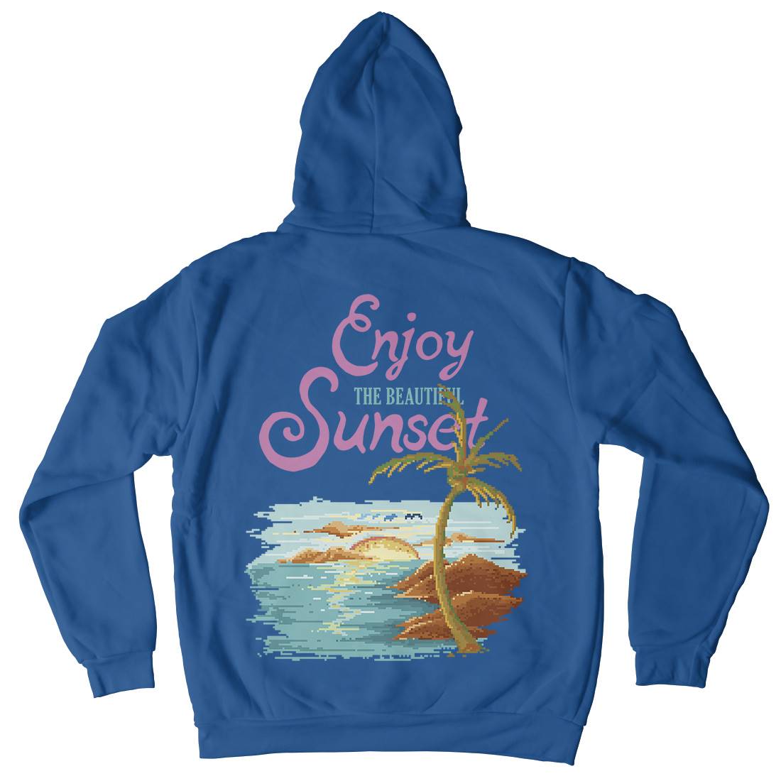 Beautiful Sunset Mens Hoodie With Pocket Nature B887