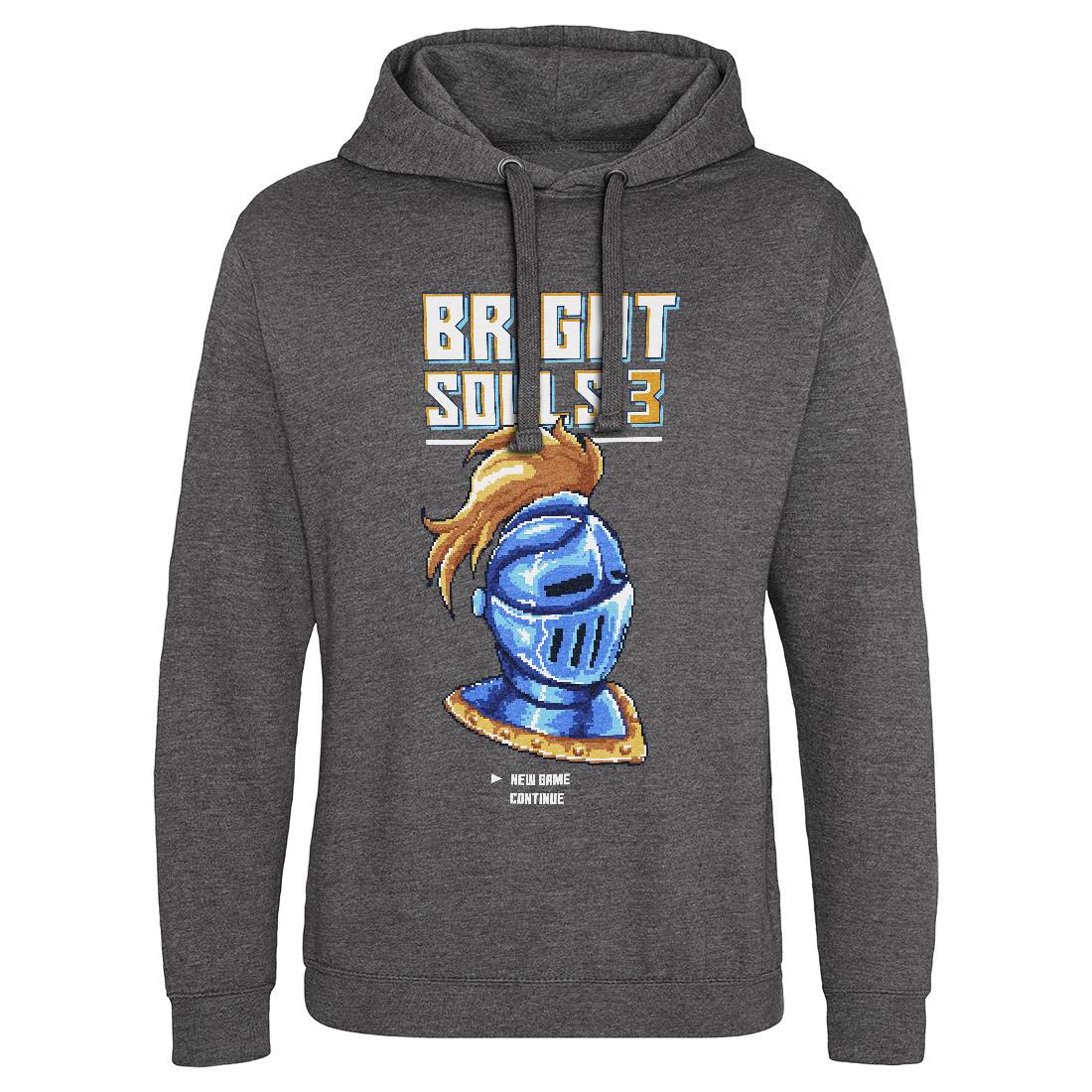 Bright Souls Knight Mens Hoodie Without Pocket Retro B888