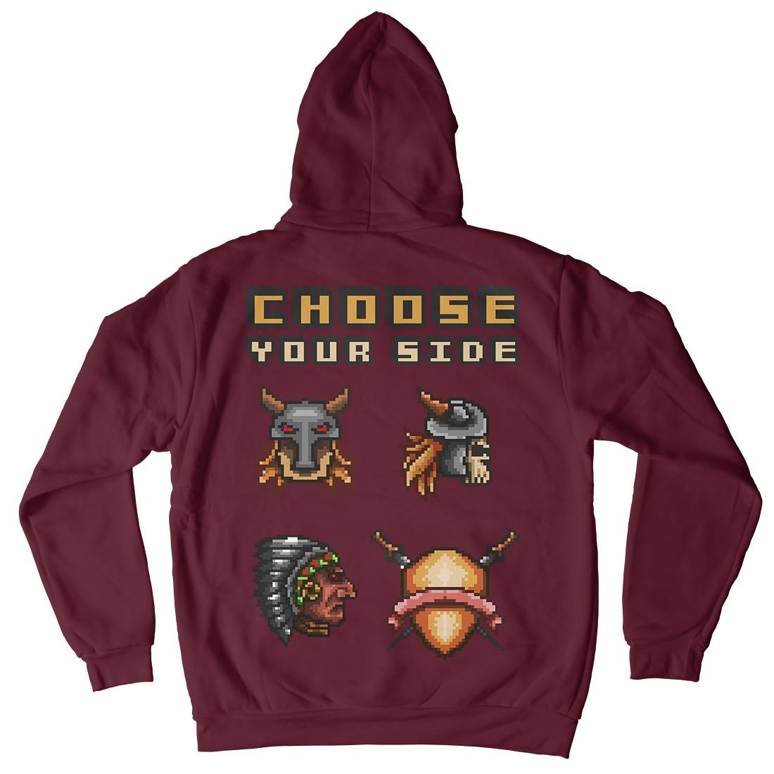 Choose Your Side Kids Crew Neck Hoodie Geek B890