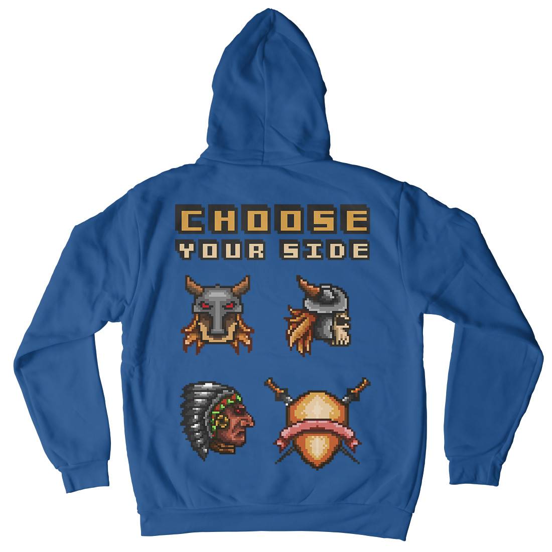 Choose Your Side Kids Crew Neck Hoodie Geek B890