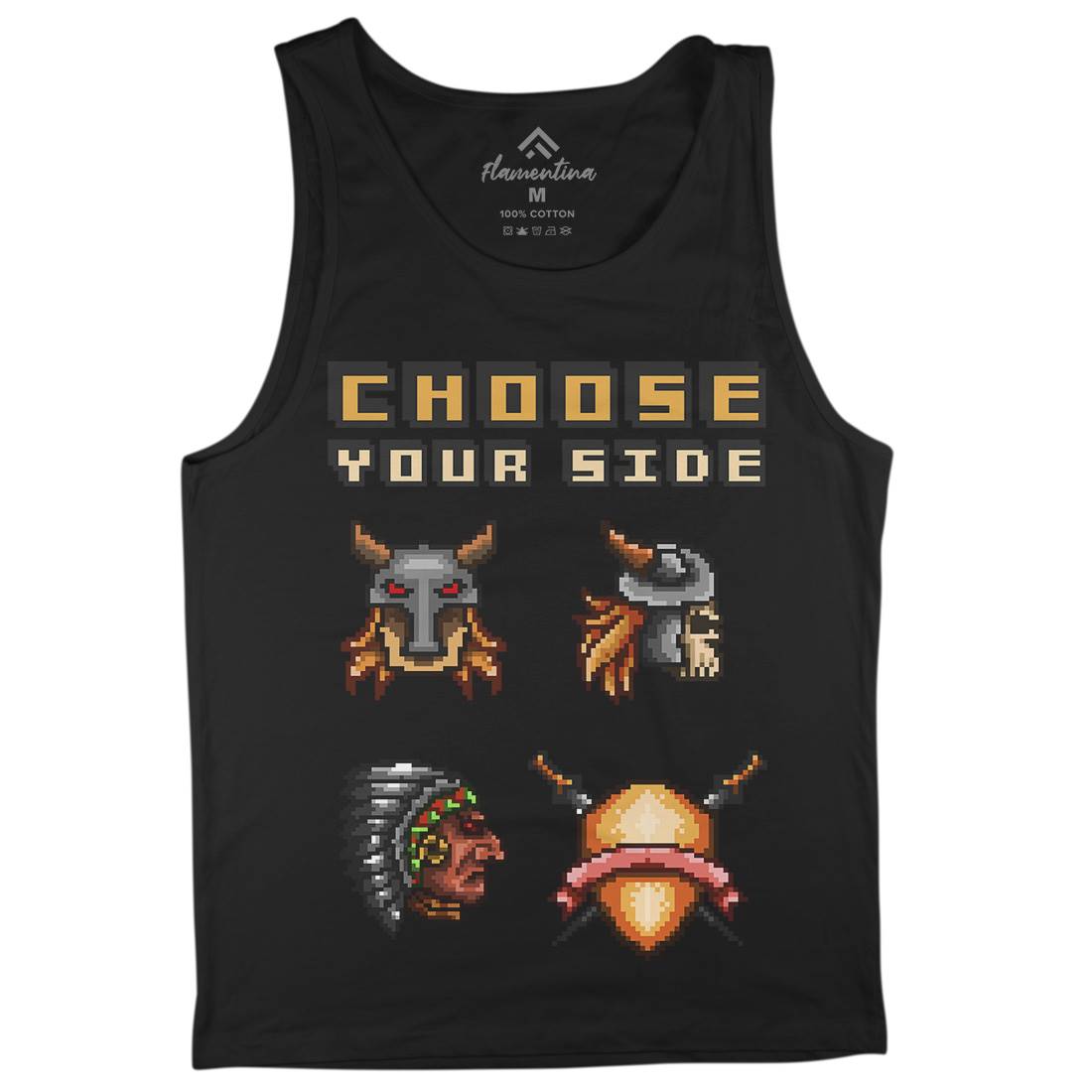 Choose Your Side Mens Tank Top Vest Geek B890