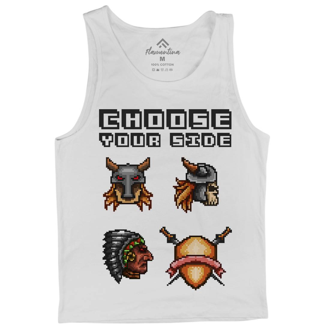 Choose Your Side Mens Tank Top Vest Geek B890