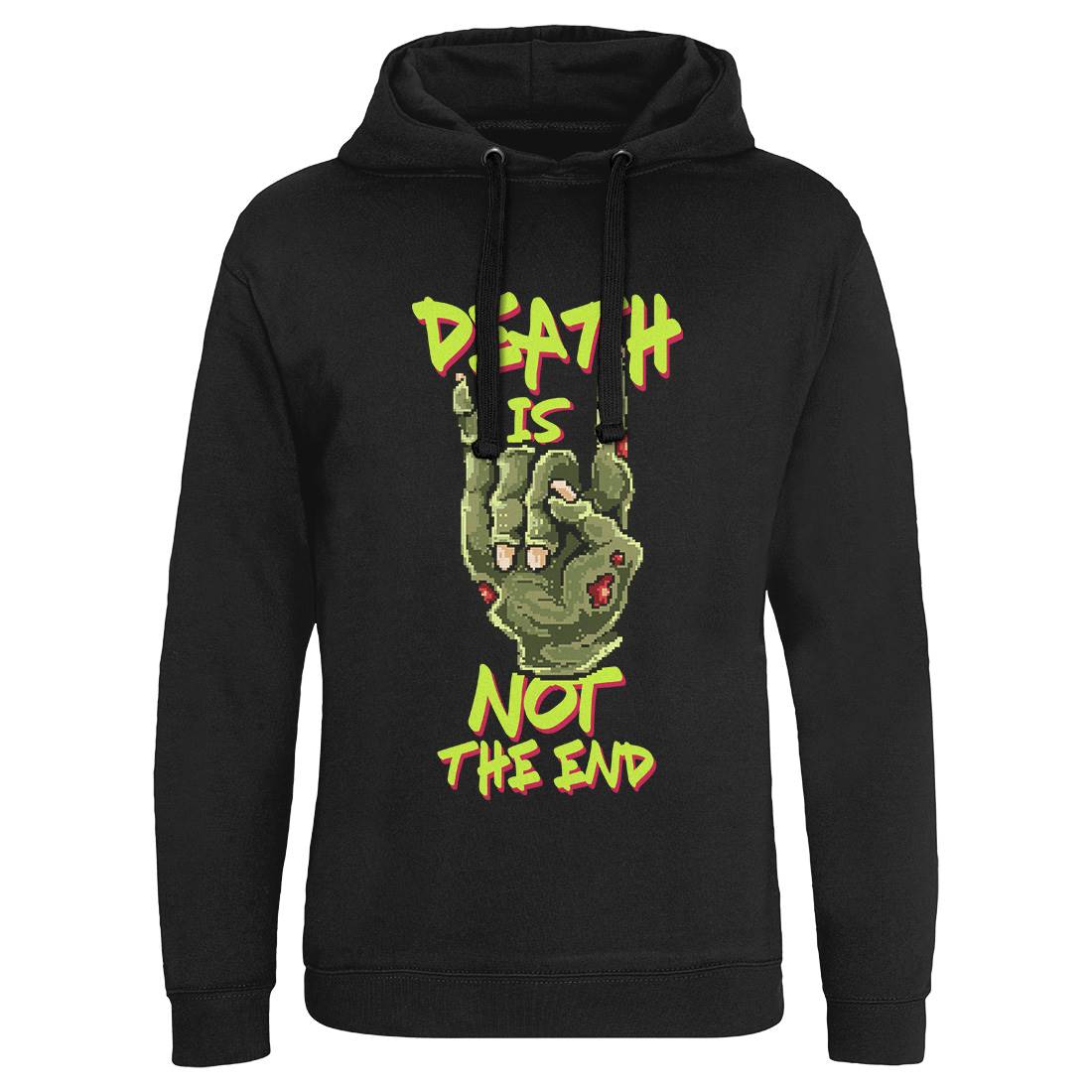 Death Is Not The End Mens Hoodie Without Pocket Horror B892