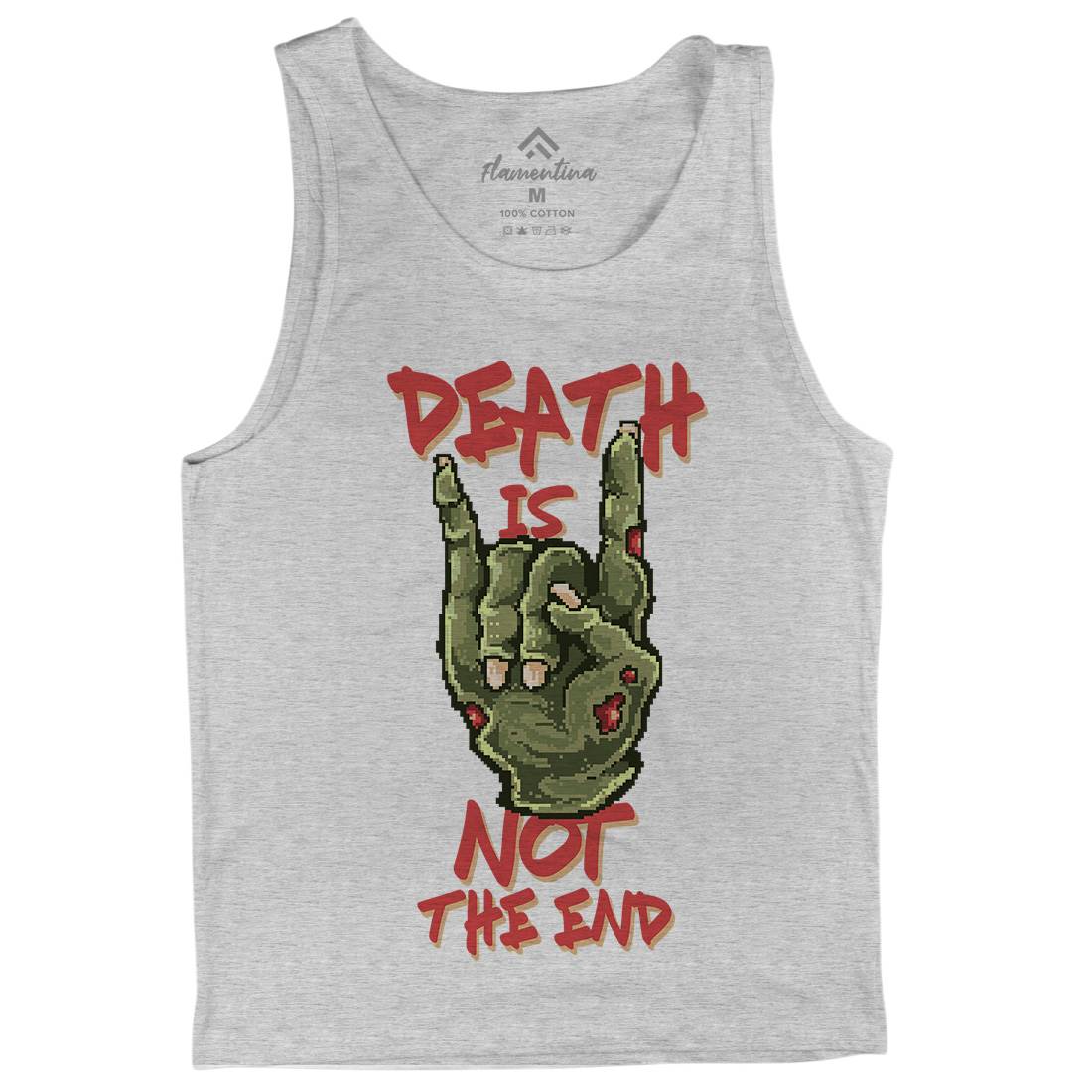 Death Is Not The End Mens Tank Top Vest Horror B892