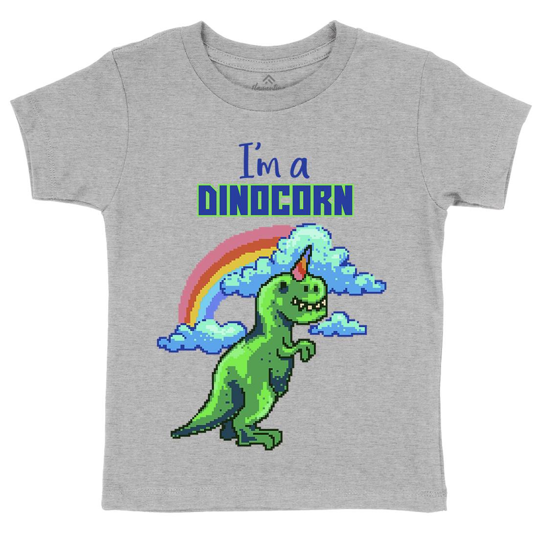 Dinocorn Kids Organic Crew Neck T-Shirt Animals B893