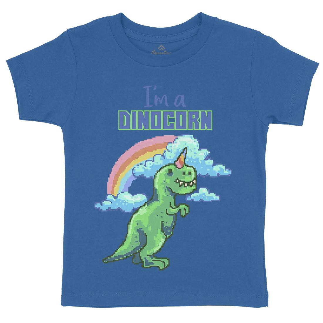 Dinocorn Kids Organic Crew Neck T-Shirt Animals B893