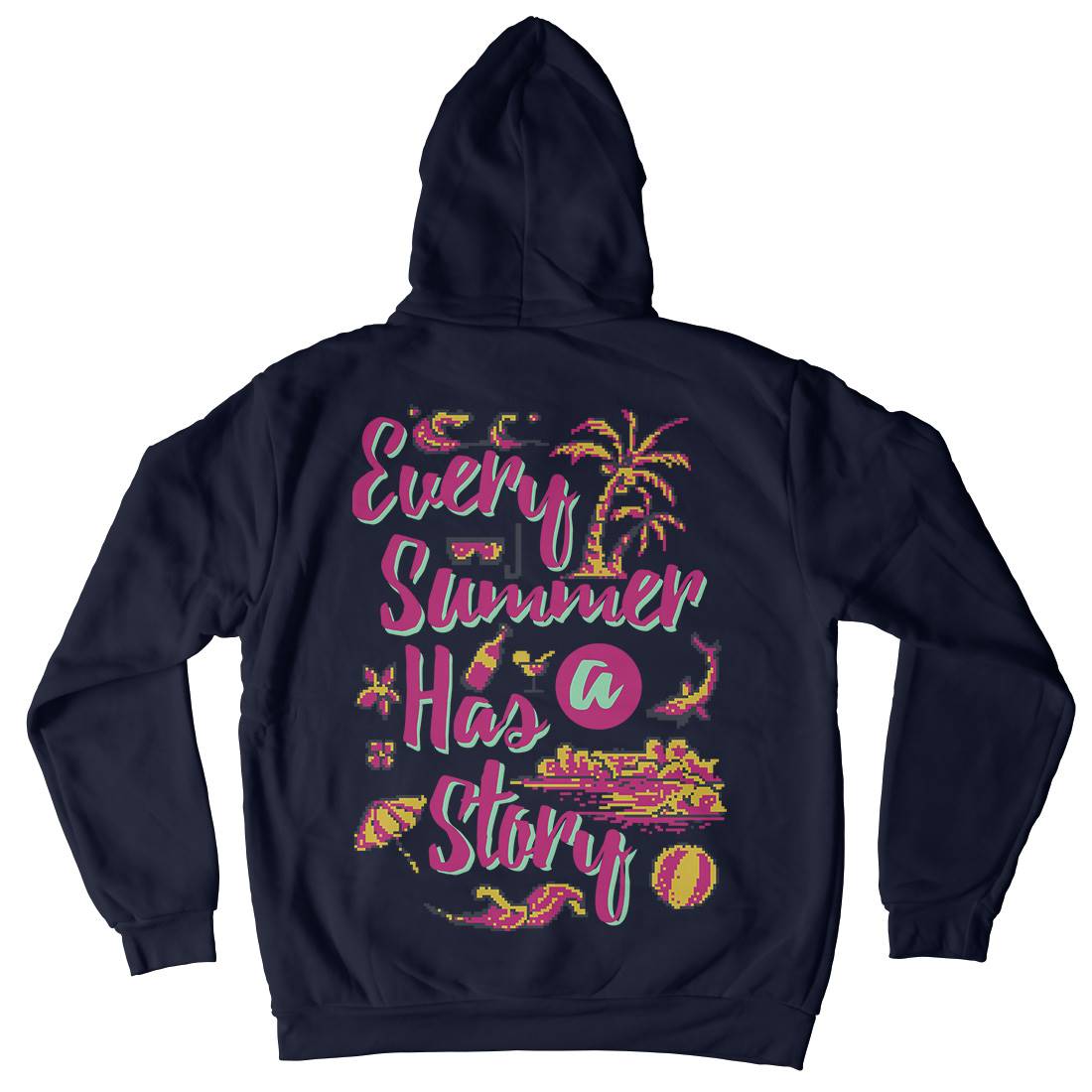 Every Summer Has A Story Mens Hoodie With Pocket Nature B896