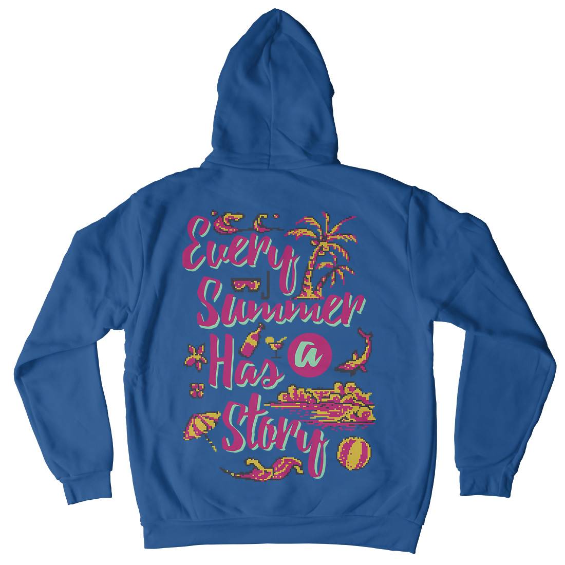 Every Summer Has A Story Kids Crew Neck Hoodie Nature B896