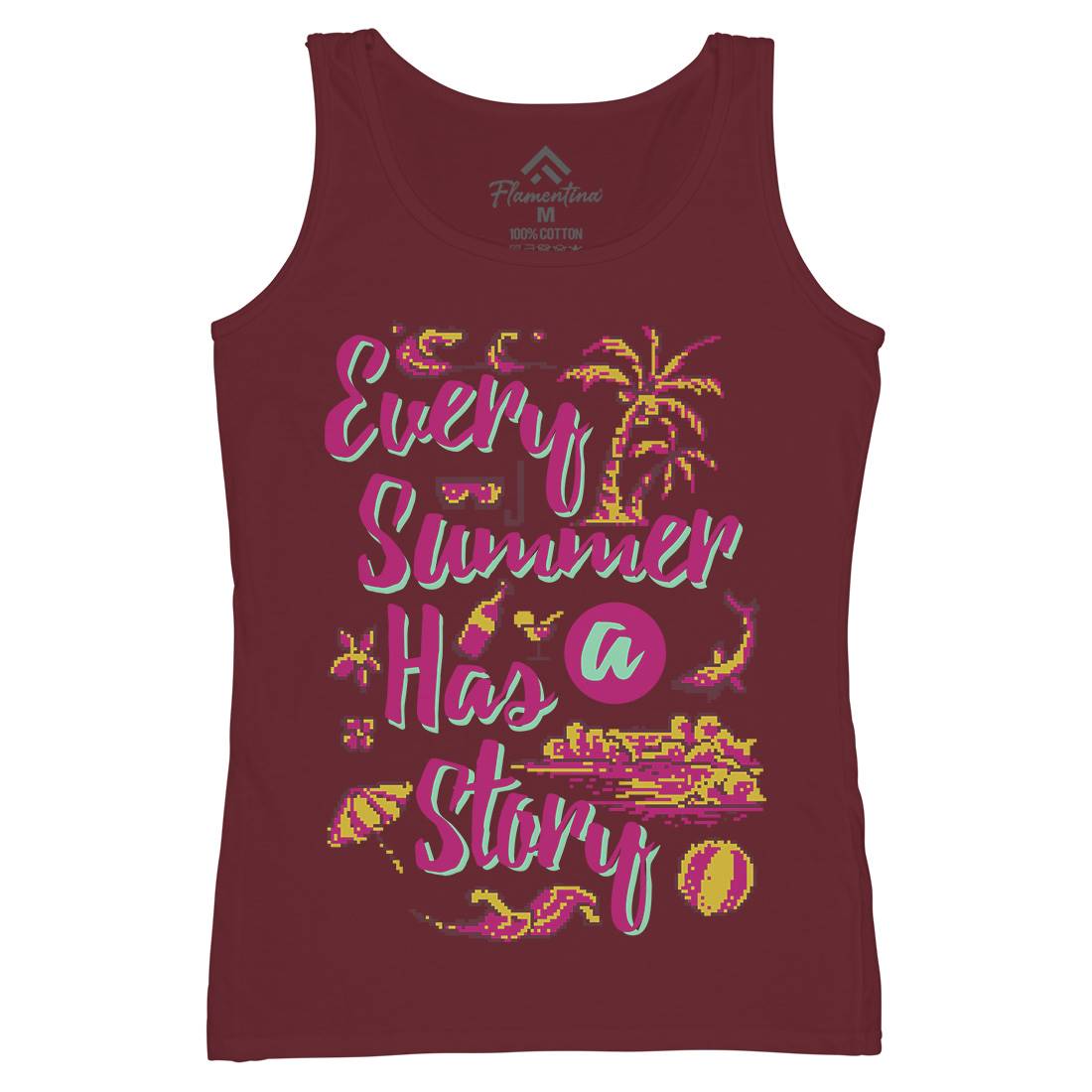 Every Summer Has A Story Womens Organic Tank Top Vest Nature B896