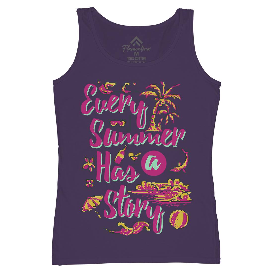 Every Summer Has A Story Womens Organic Tank Top Vest Nature B896