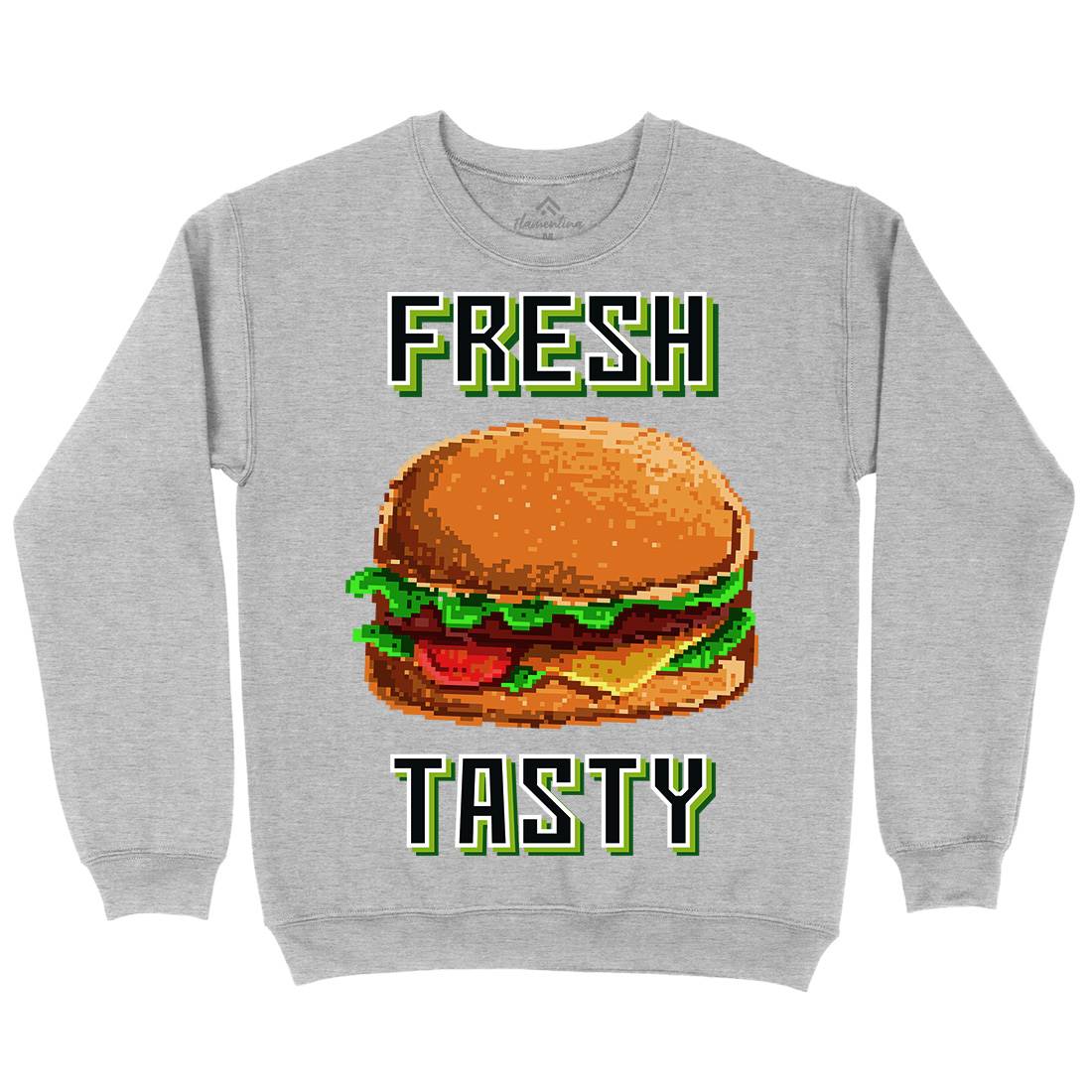 Fresh And Tasty Kids Crew Neck Sweatshirt Food B899