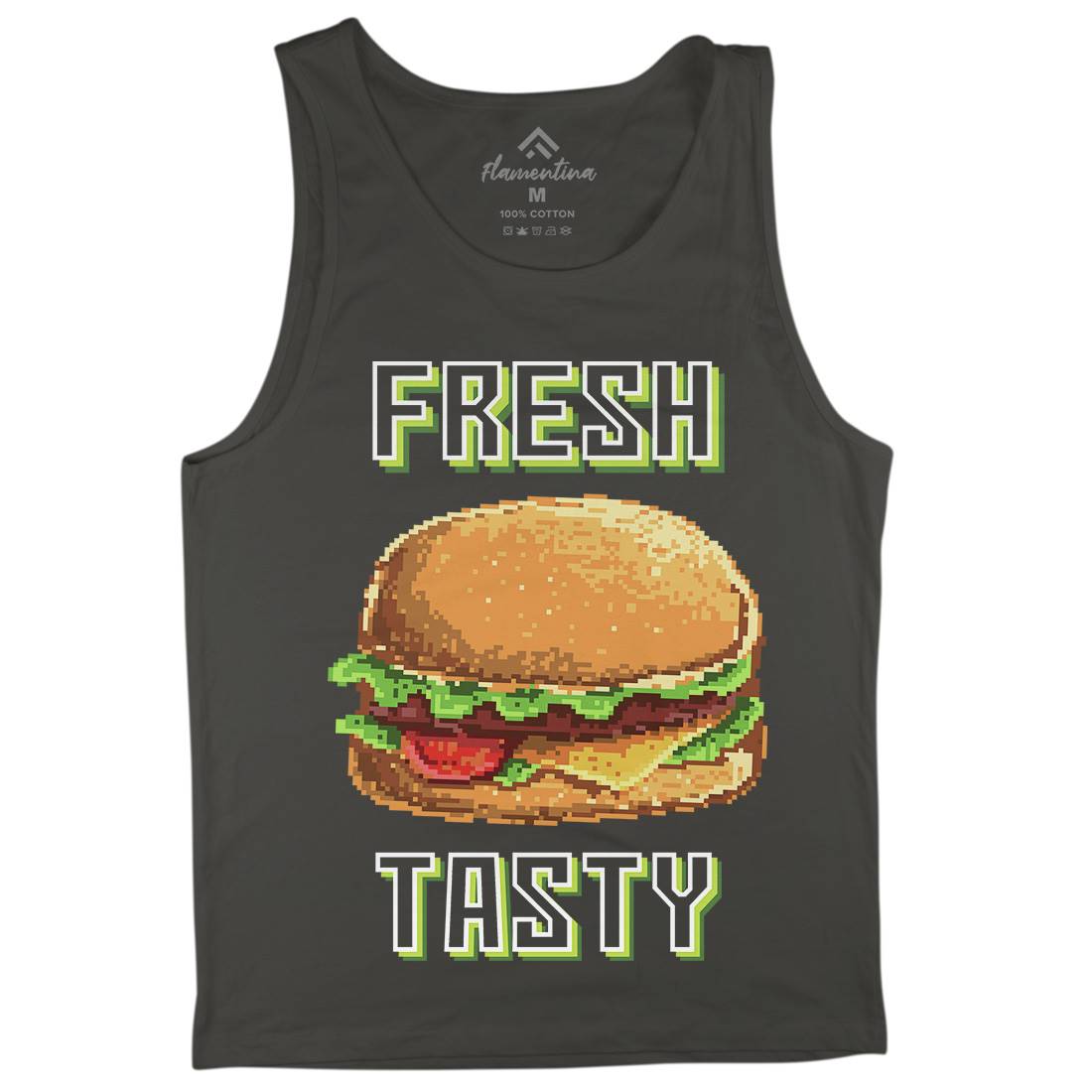 Fresh And Tasty Mens Tank Top Vest Food B899