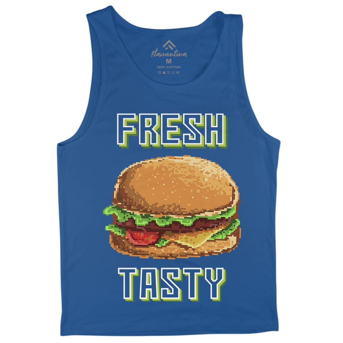 Fresh And Tasty Mens Tank Top Vest Food B899