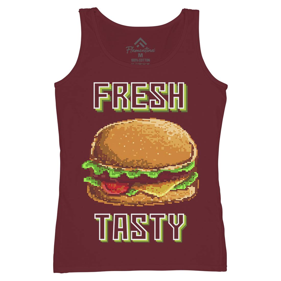 Fresh And Tasty Womens Organic Tank Top Vest Food B899
