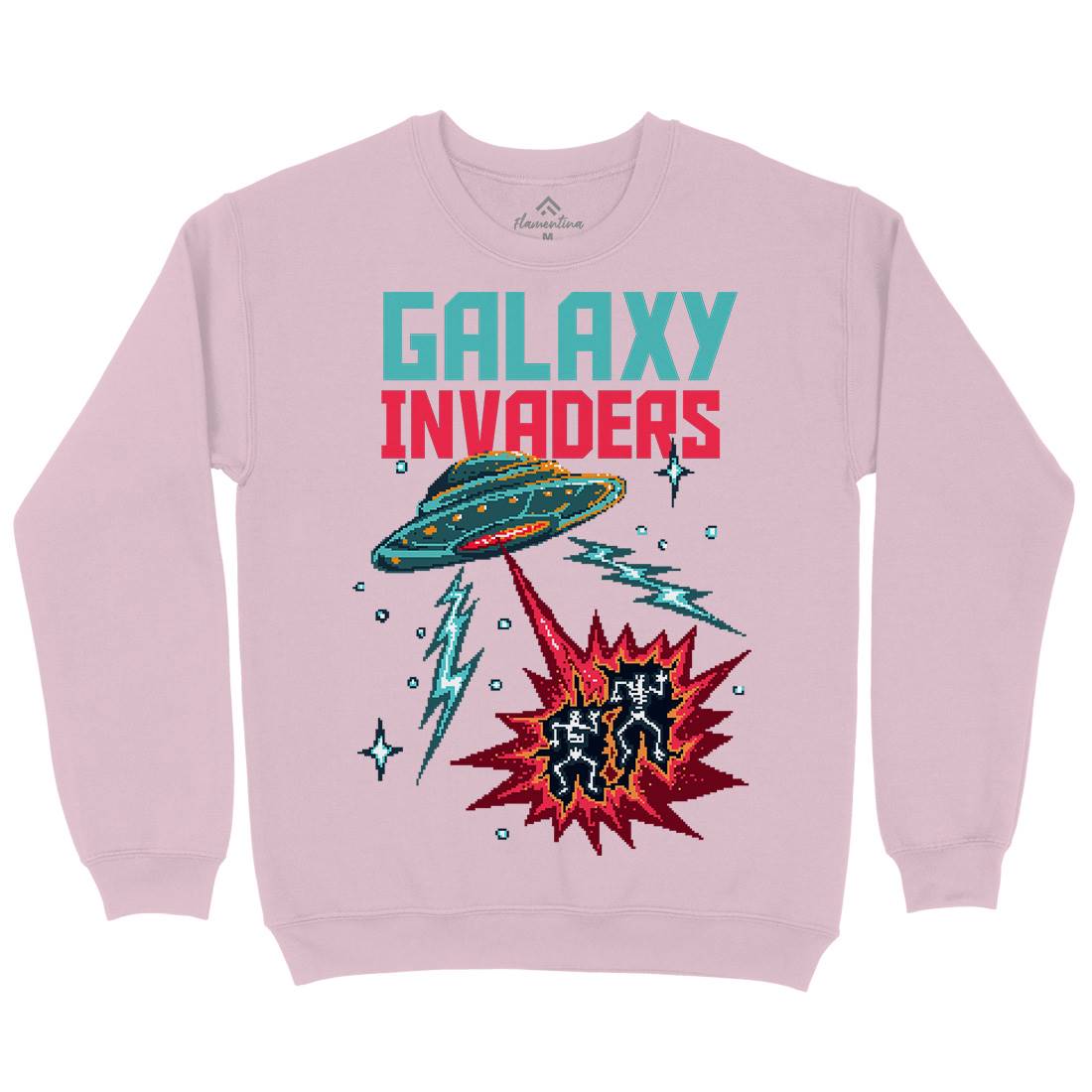 Invaders Kids Crew Neck Sweatshirt Space B900