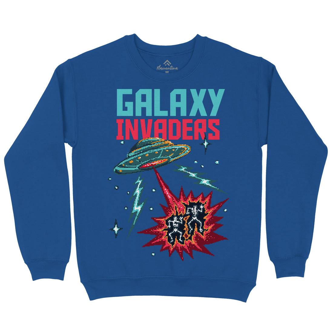 Invaders Kids Crew Neck Sweatshirt Space B900