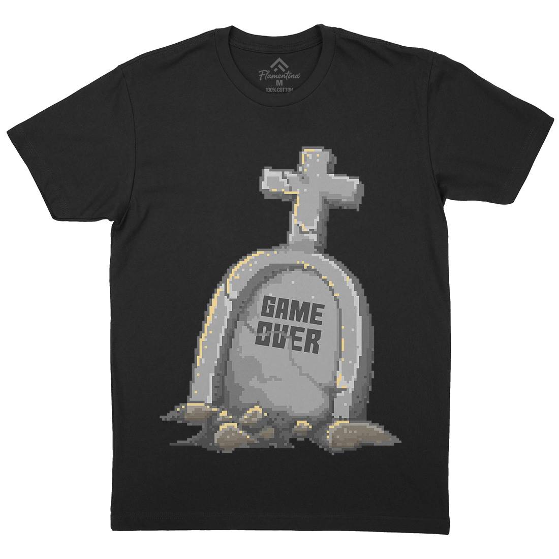 Game Over Mens Crew Neck T-Shirt Geek B901