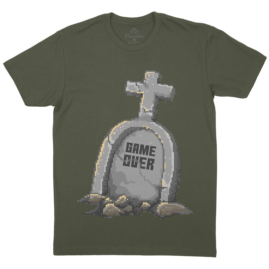 Game Over Mens Crew Neck T-Shirt Geek B901