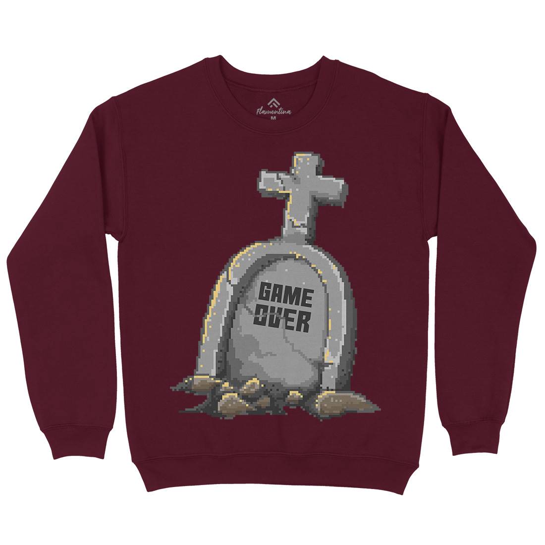 Game Over Mens Crew Neck Sweatshirt Geek B901