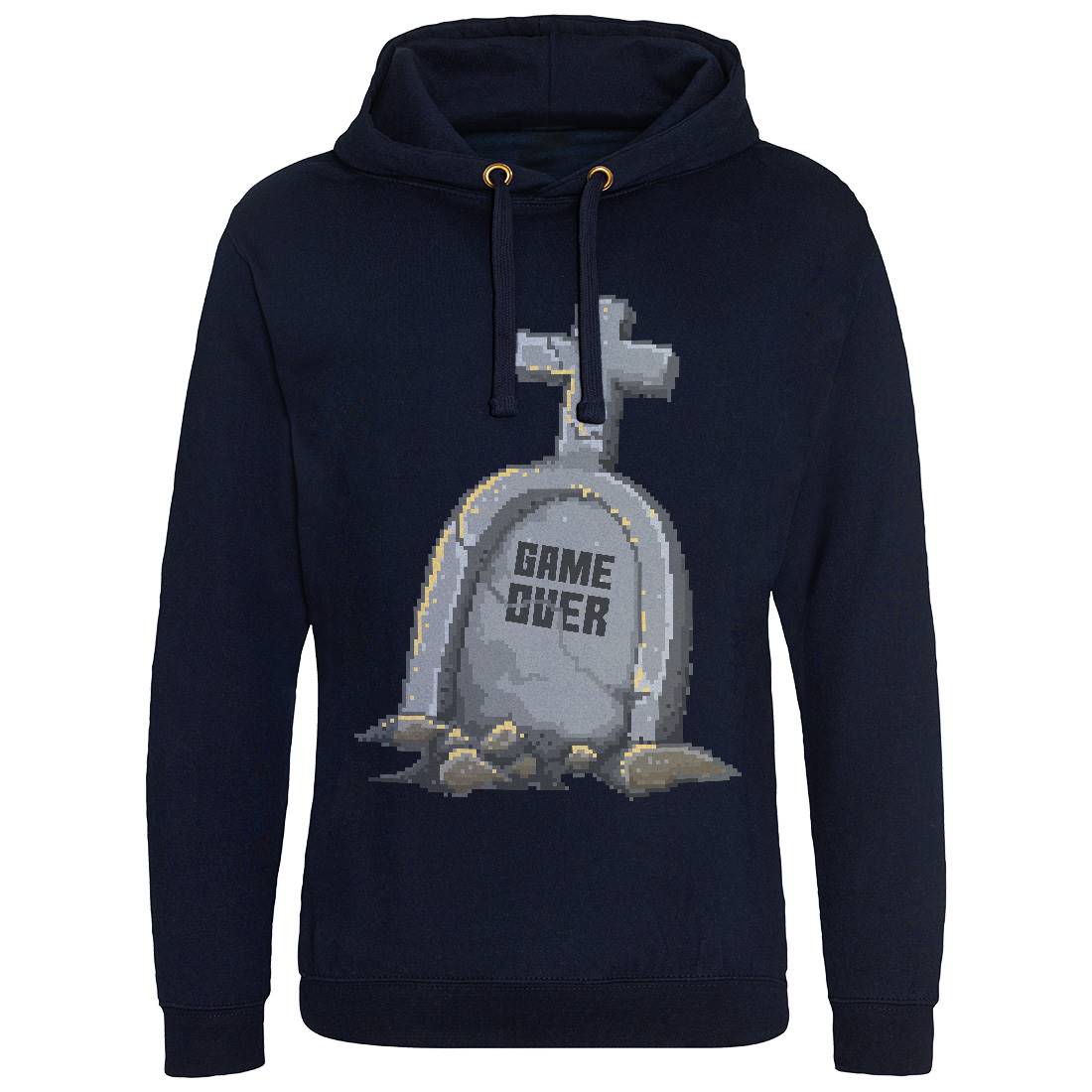 Game Over Mens Hoodie Without Pocket Geek B901