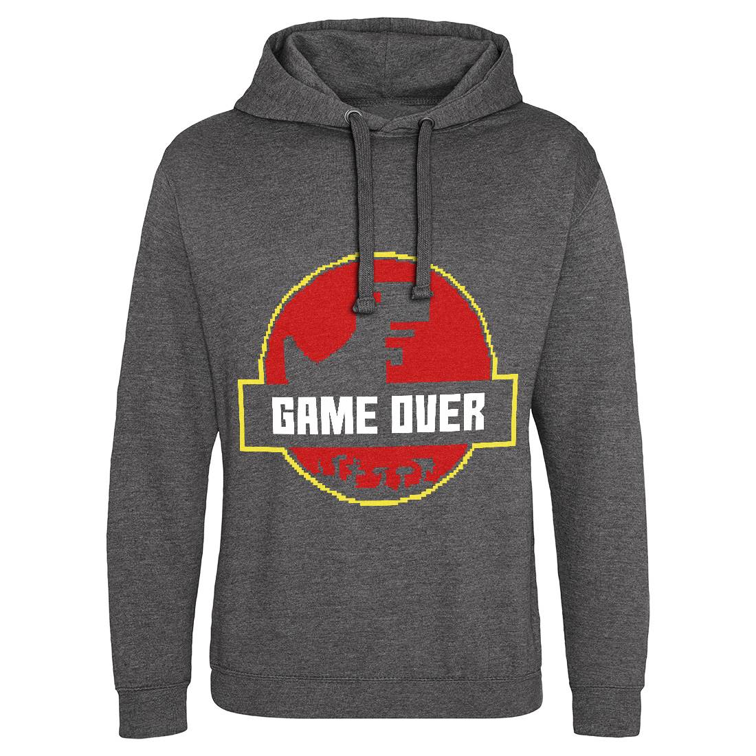 Game Over Park Mens Hoodie Without Pocket Geek B903