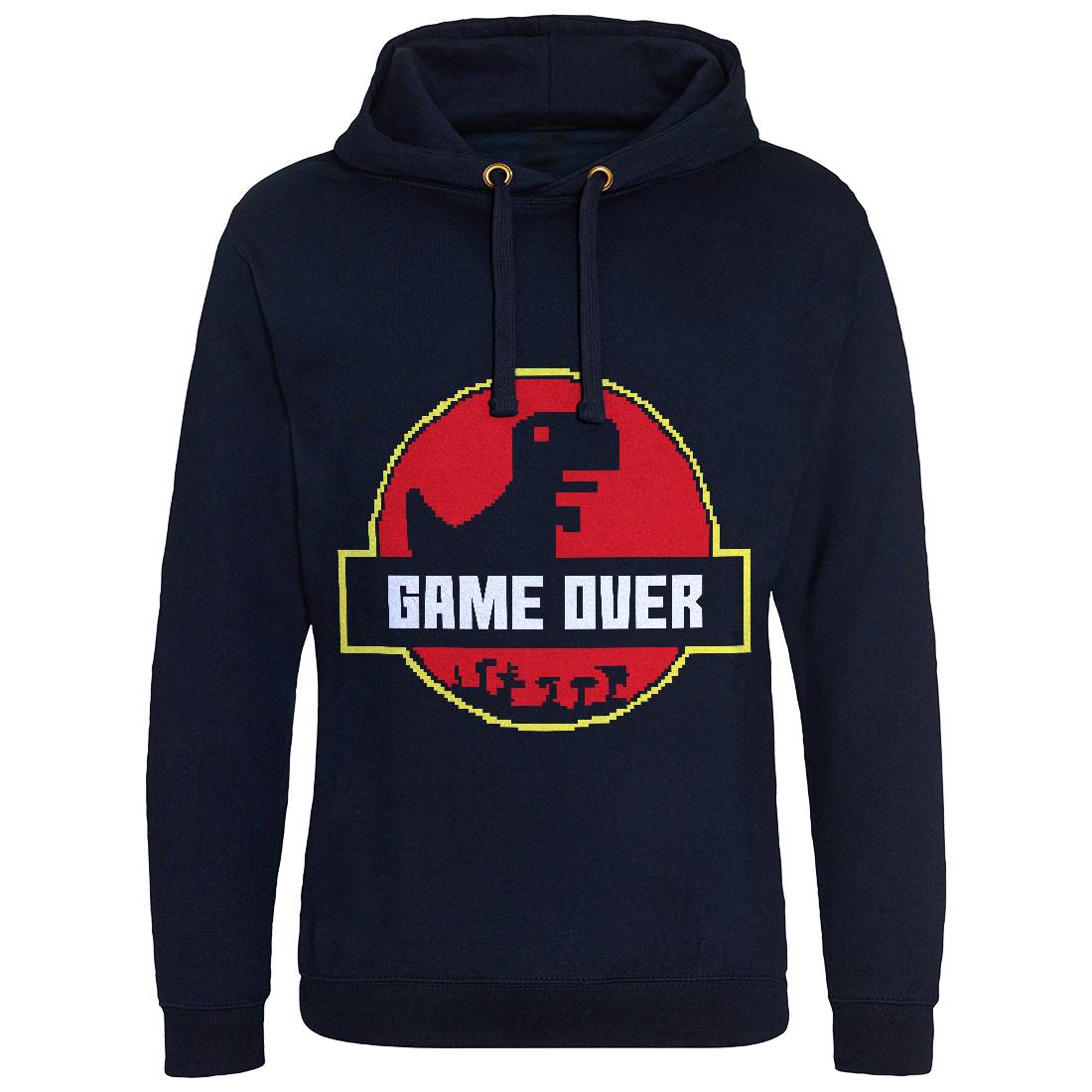 Game Over Park Mens Hoodie Without Pocket Geek B903