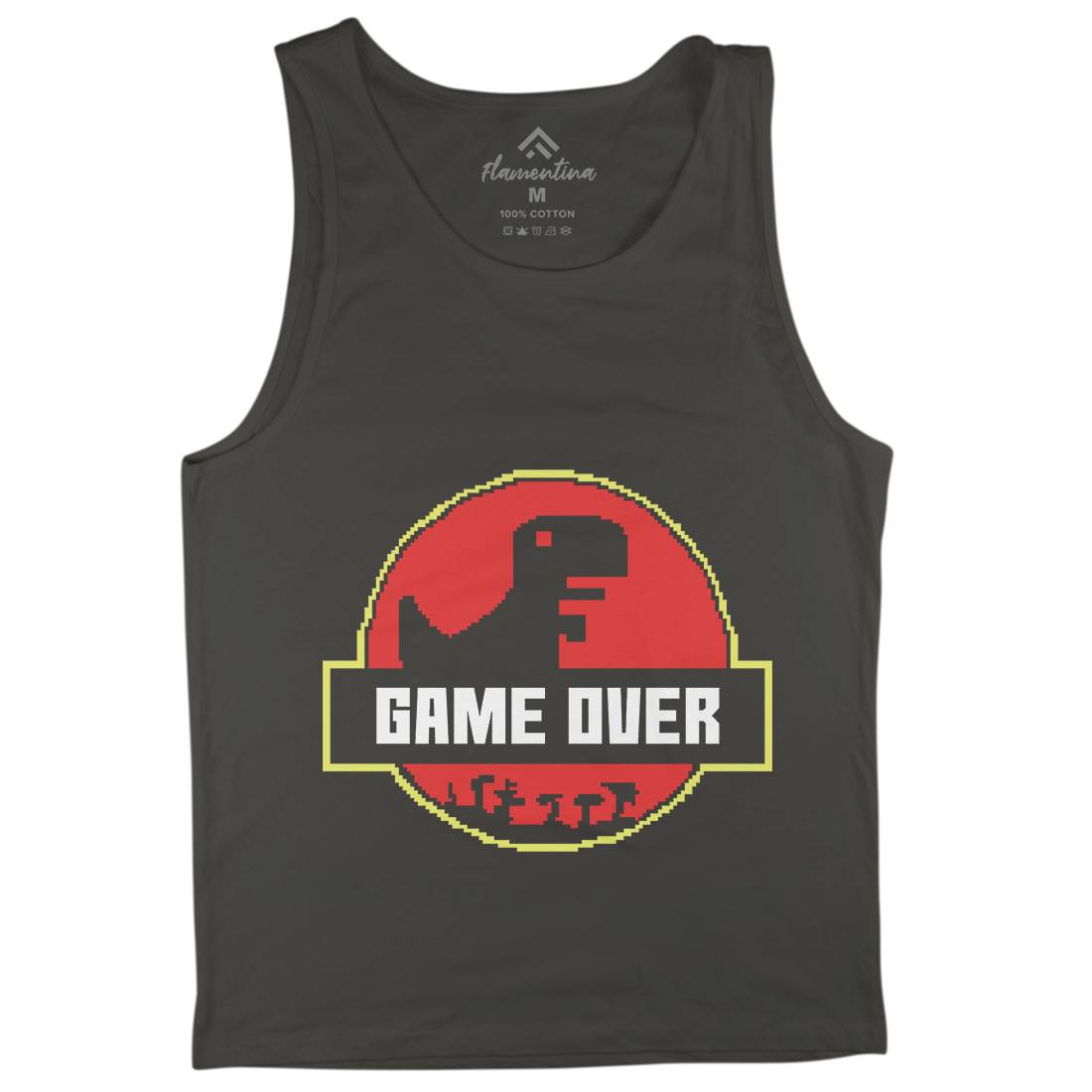 Game Over Park Mens Tank Top Vest Geek B903