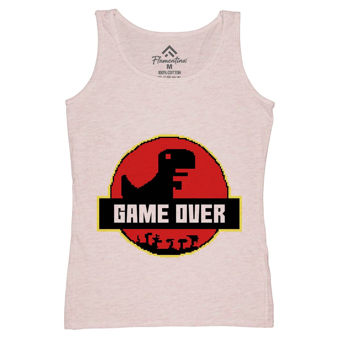 Game Over Park Womens Organic Tank Top Vest Geek B903
