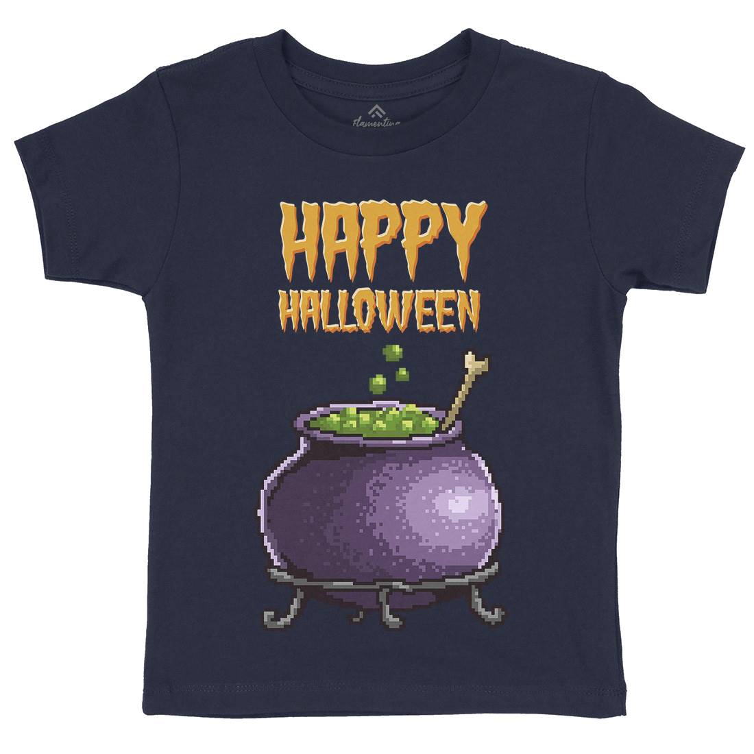 Happy Halloween Kids Crew Neck T-Shirt Horror B909