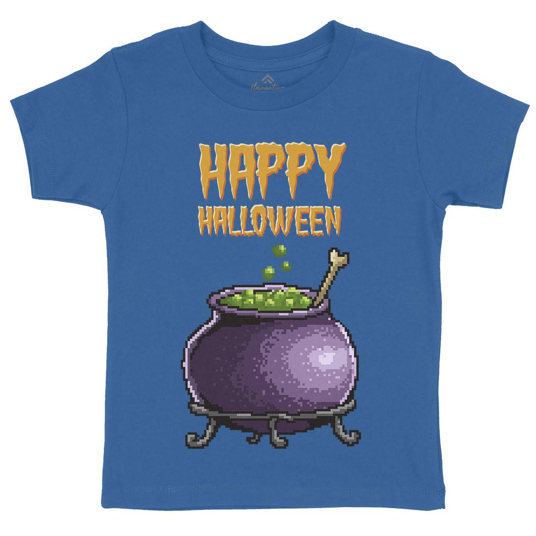 Happy Halloween Kids Crew Neck T-Shirt Horror B909