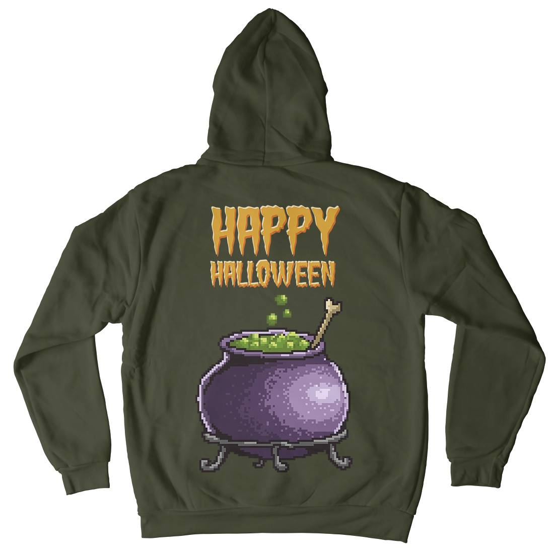 Happy Halloween Kids Crew Neck Hoodie Horror B909