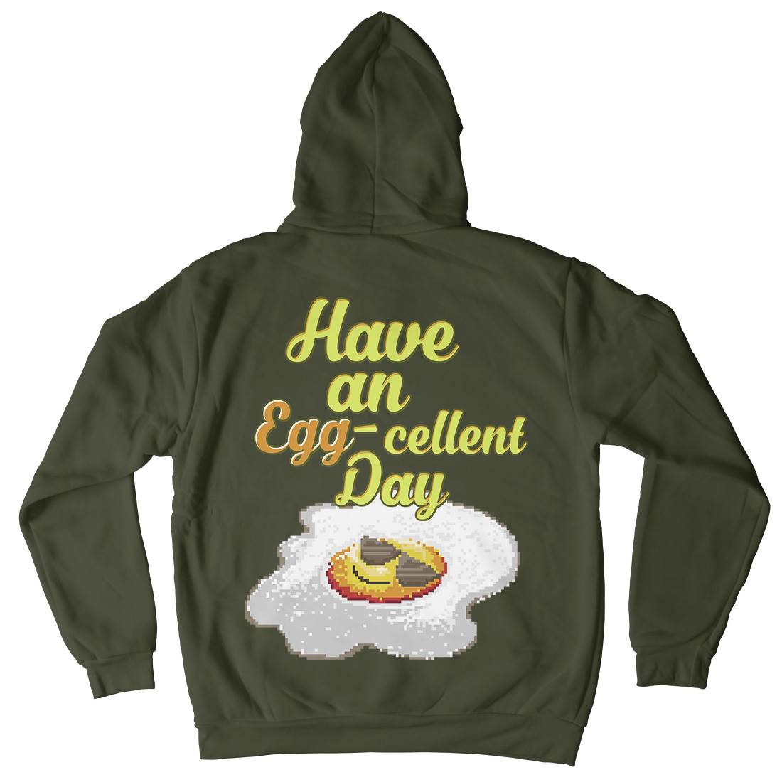 Have An Eggcellent Day Kids Crew Neck Hoodie Food B911