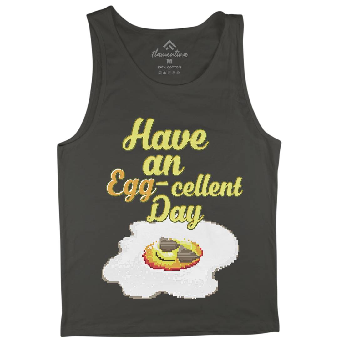 Have An Eggcellent Day Mens Tank Top Vest Food B911