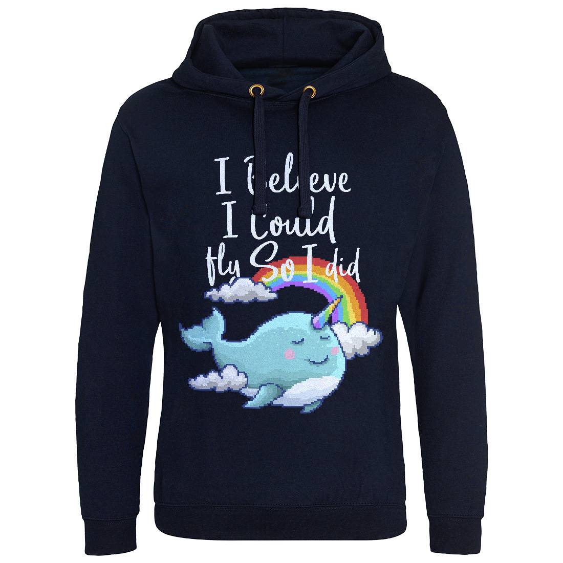 I Believe I Can Fly Mens Hoodie Without Pocket Retro B913
