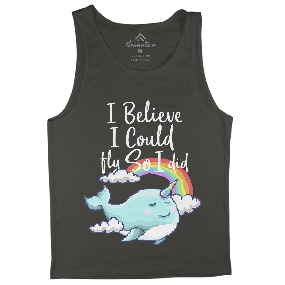 I Believe I Can Fly Mens Tank Top Vest Retro B913